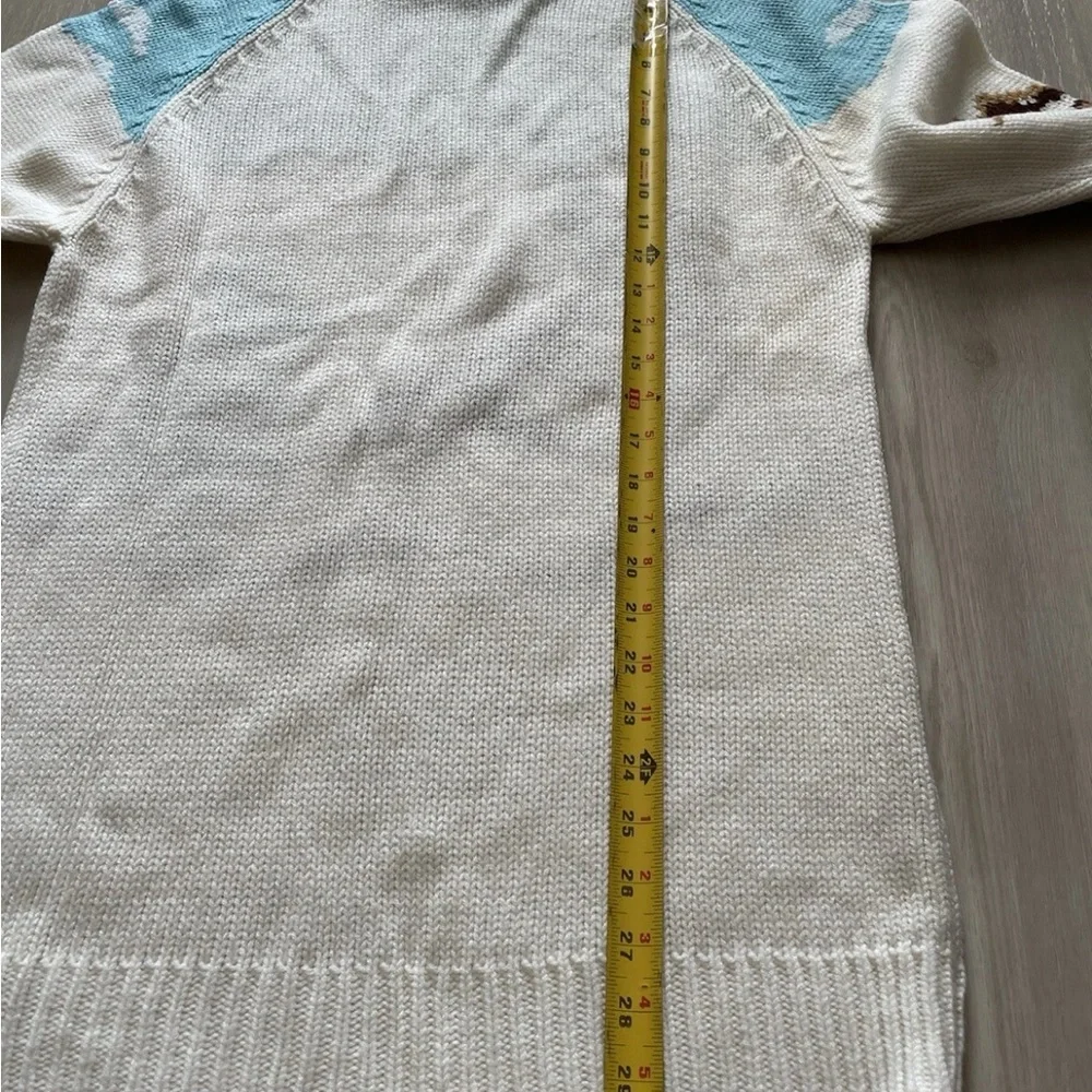 Vintage Silton California Sweater Mountain Ski Scene Knit Sweater 
Sz Small - Picture 4 of 5